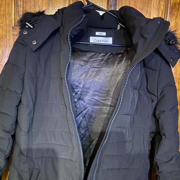 Calvin Klein long winter coat - Picture 3 of 4